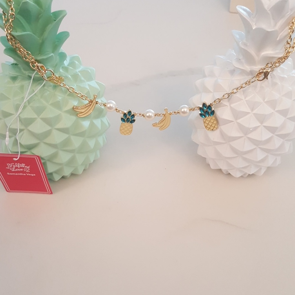 🍍🍌Pineapple and Banana Purse Charm🍌🍍 - Picture 2 of 5